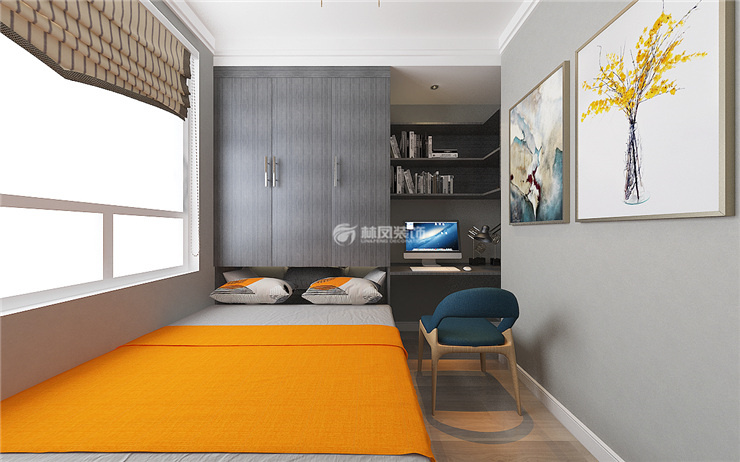 在家庭装修时如何让小卧室的空间得到更合理的利用？