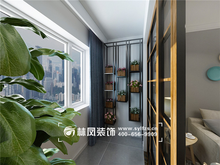 阳台推拉门设计装修效果图