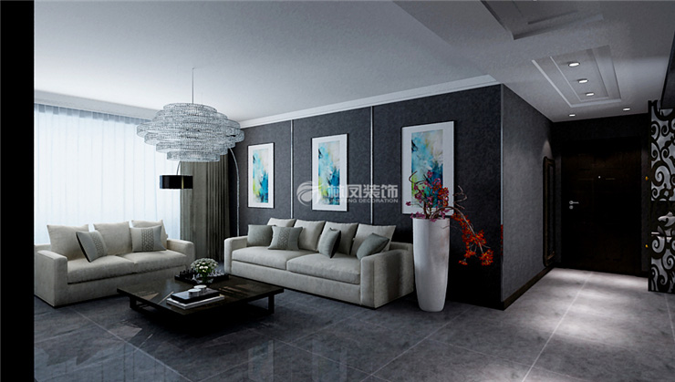 中海城-125平-现代风格黑白灰色系-客厅3.jpg