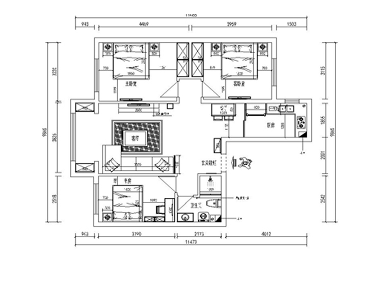 石屹-克莱枫丹106㎡现代风格-户型图.jpg