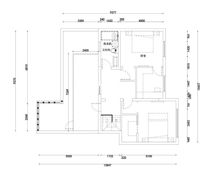 中海康城-205平-中式风格-二层平面布置.jpg