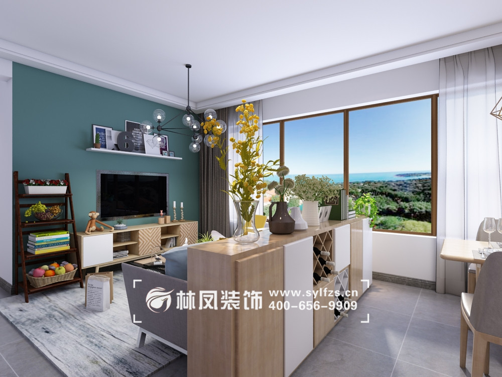 旭辉.东樾城-97平-北欧风格-客厅4.jpg