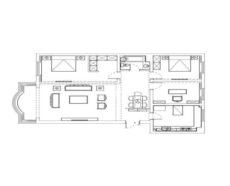 宝石家园-150平-中式风格-平面图.jpg