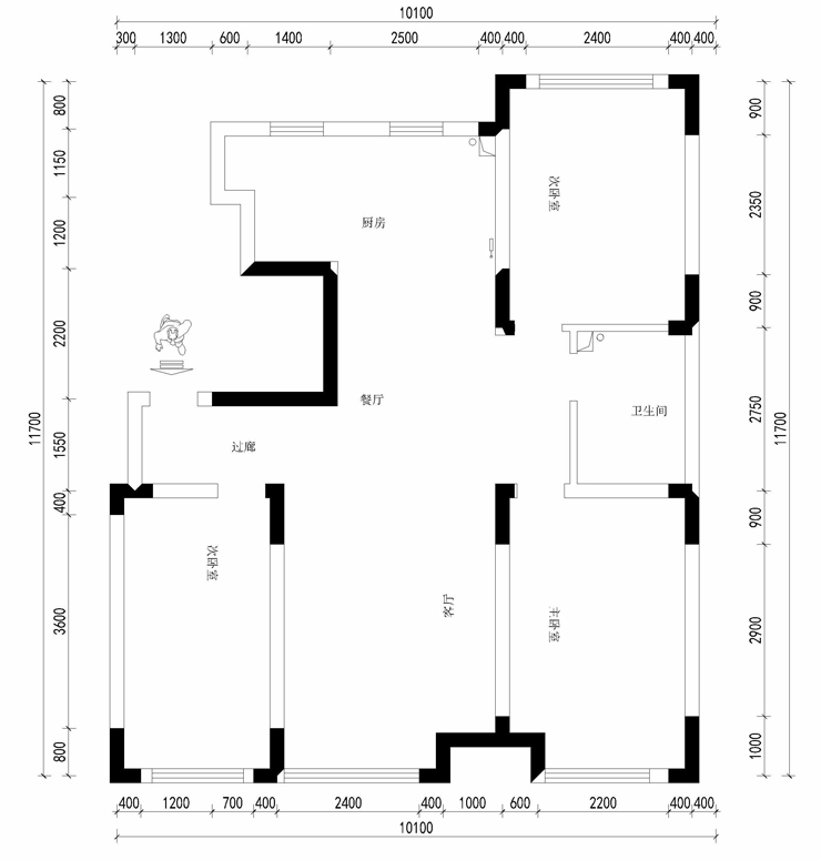 金地檀悦-110平-新中式风格-平面.jpg