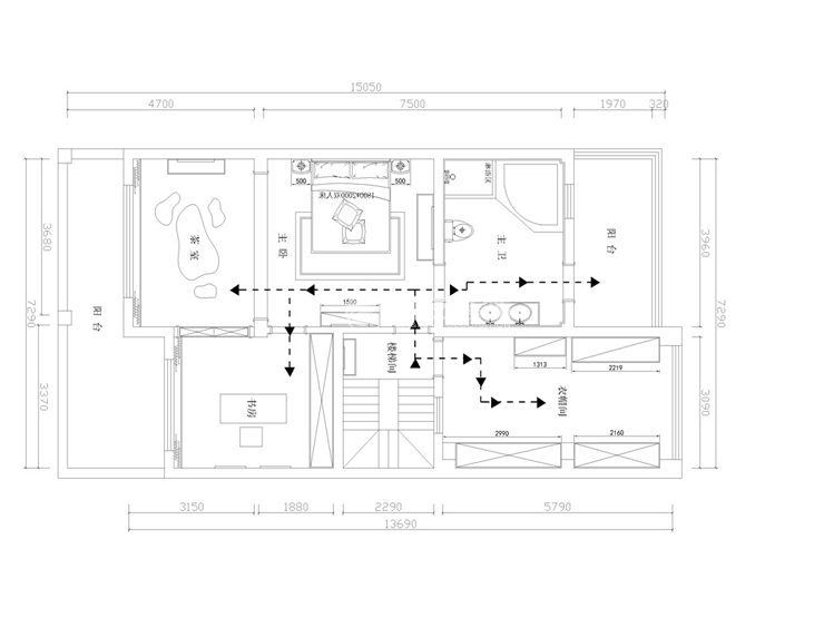 中旅蓝爵-中式风格-480平-三楼平面图.jpg