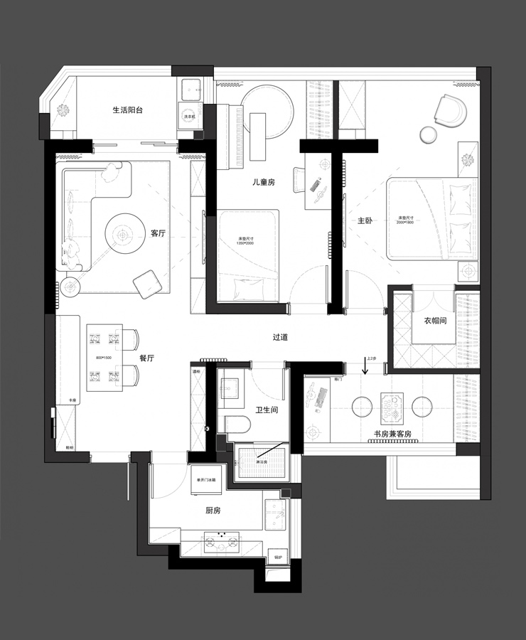 依云首府-107平-美式风格-户型图.jpg