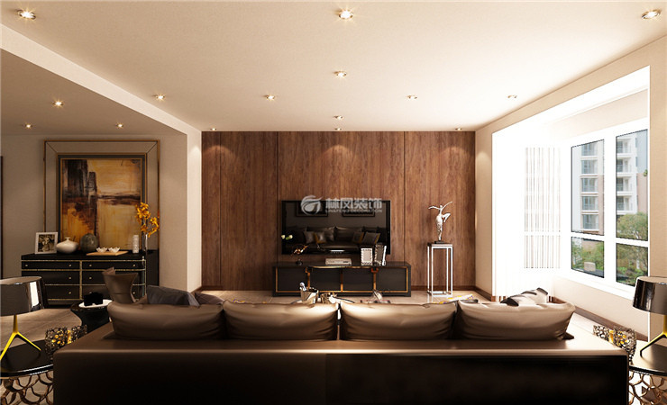 天龙家园-140平-现代风格-客厅1.jpg