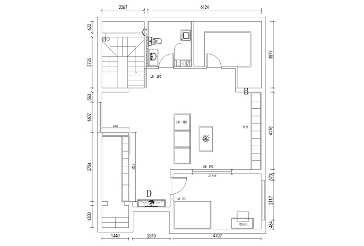 华润二十四城-112平-现代轻奢-二楼户型图.jpg