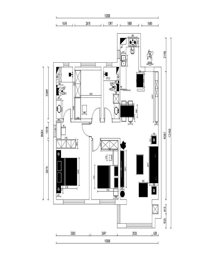 恒大半岛天境-130平-现代轻奢-平面图.jpg