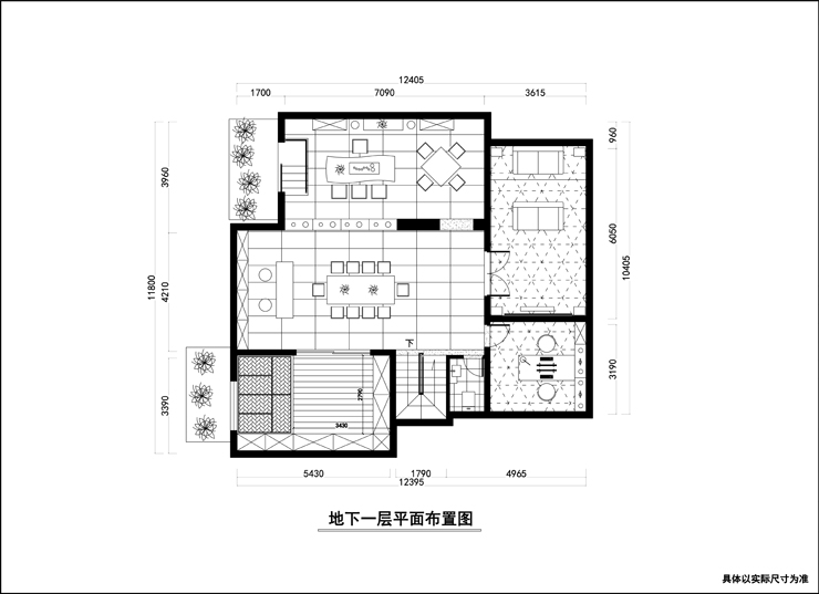 设计五部-王伟力-万科西华府400平米-现代风格-负一层平面.jpg