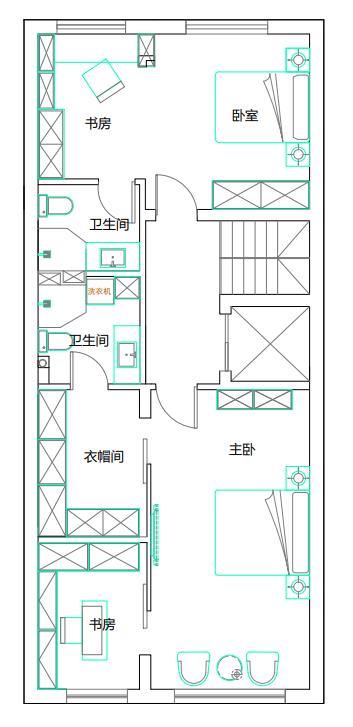星月国际别墅-310平-新中式风格-平面图.jpg