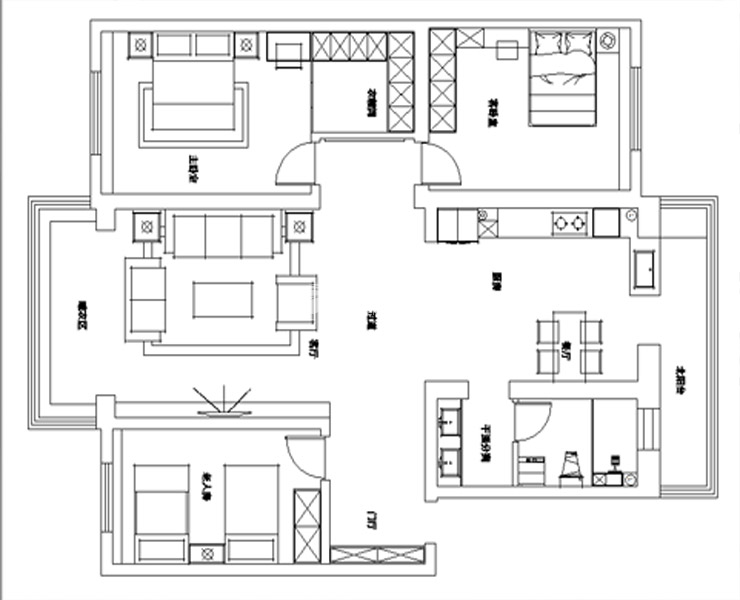 S1-夏金红-民族家园-159平-现代风格-平面图.jpg