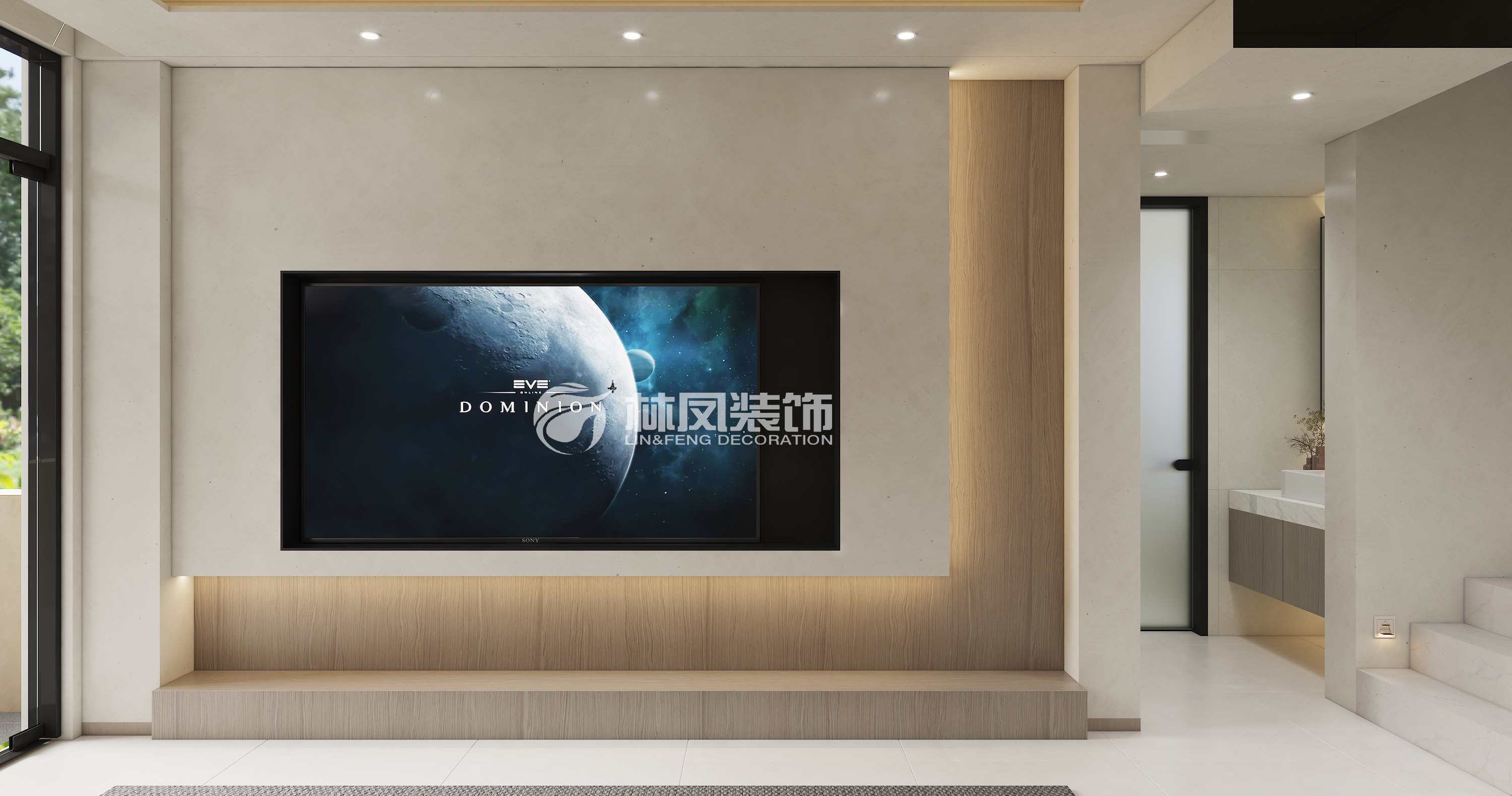 世茂国风盛京-240㎡-新中式-电视背景墙.jpg