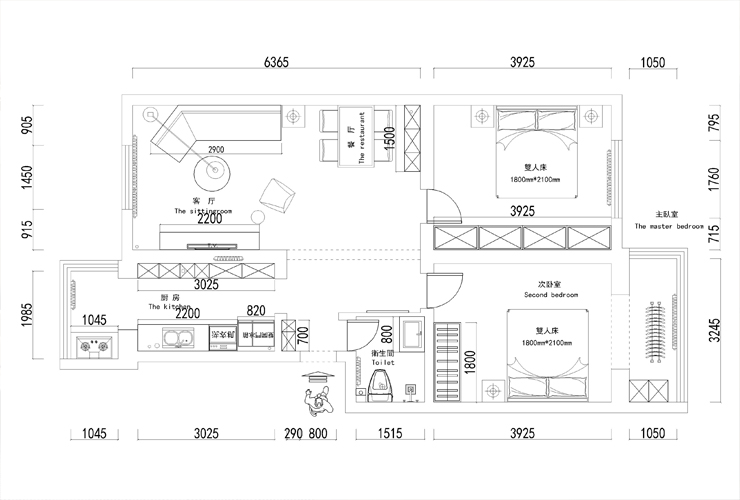 东大家属楼-100平-现代风格-平面图.jpg