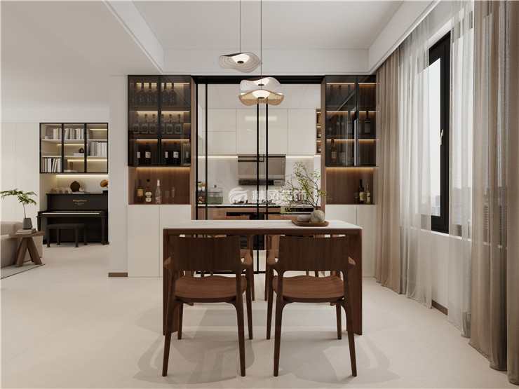 万达盛京ONE-120平-现代风格-餐厅.jpg